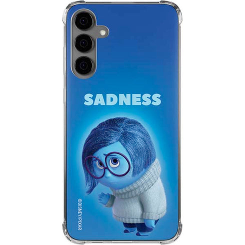 Disney Inside Out Sadness Portrait Galaxy S24 Plus Clear Case
